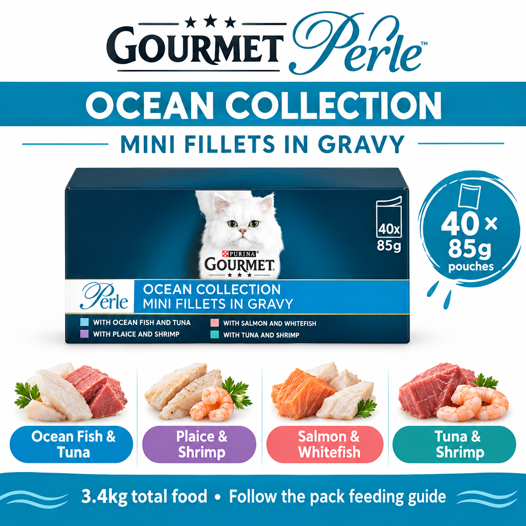 Gourmet Perle Ocean Collection infographic