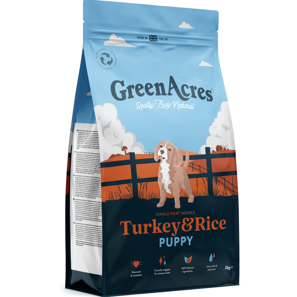 Greenacres Puppy Turkey & Rice