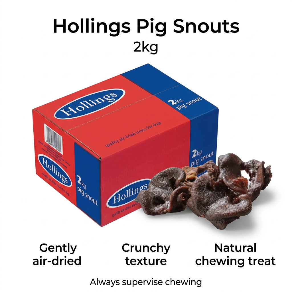 Hollings Pig Snouts 2kg infographic