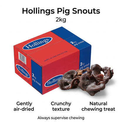 Hollings Pig Snouts 2kg infographic