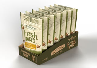 Harringtons FreshBakes® Grain-Free Dog Treats Lean Turkey Low Fat Snacks 100g - Case of 7