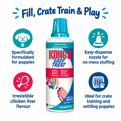 KONG Easy Treat Puppy Chicken infographic
