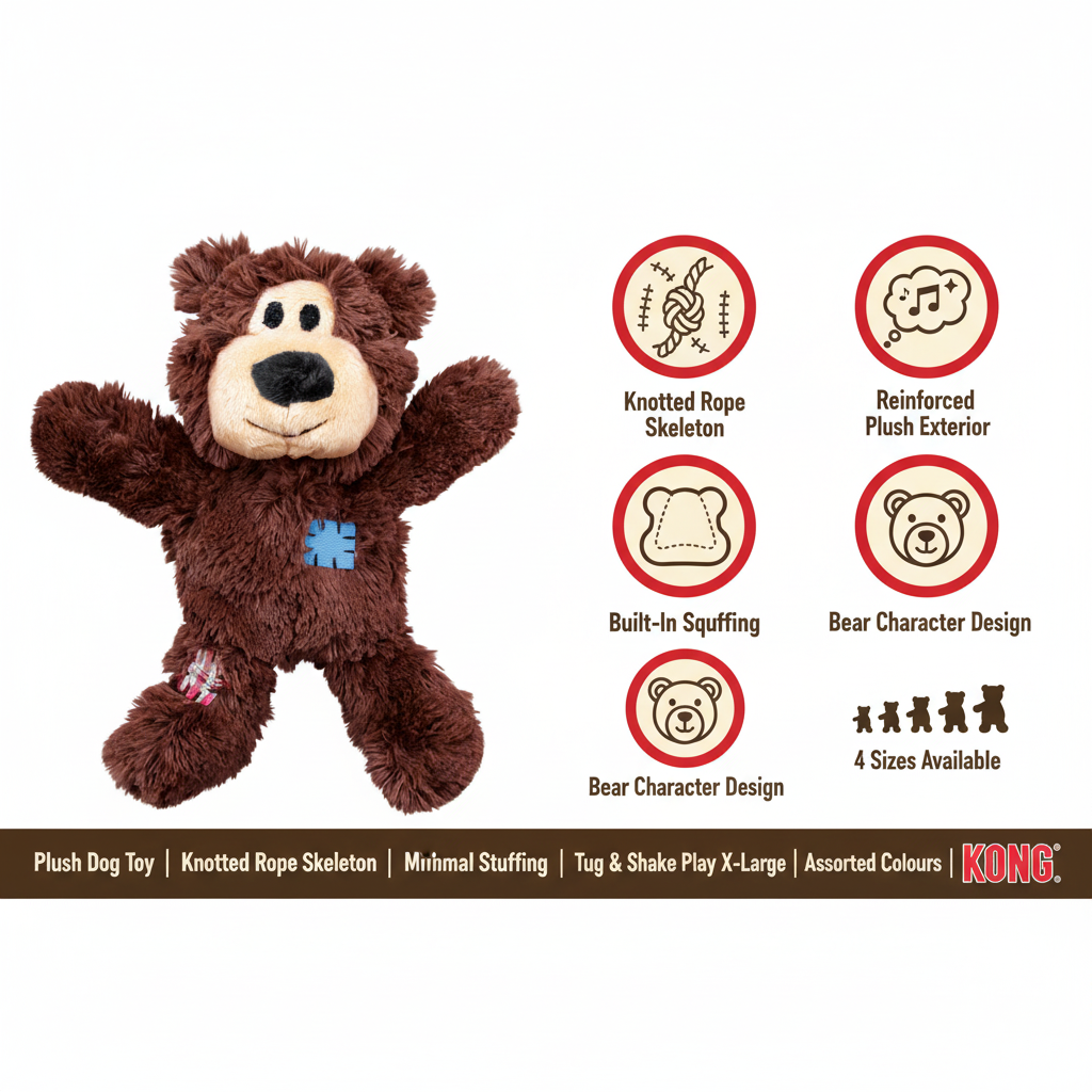 KONG Wild Knots Bears Infographic