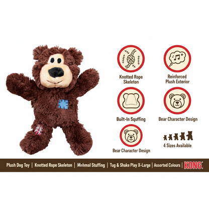 KONG Wild Knots Bears Infographic