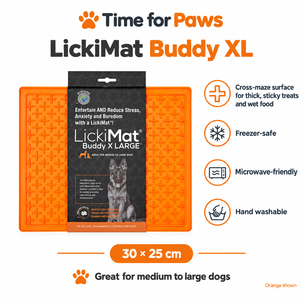 LickiMat Buddy XL infographic draft