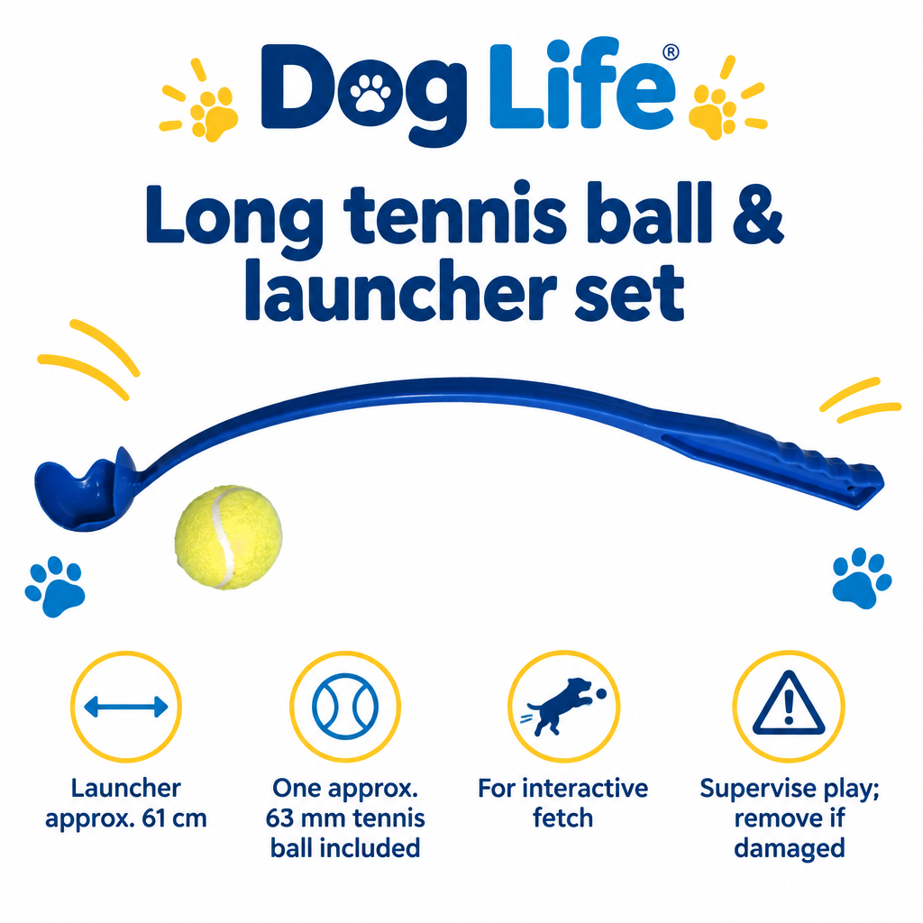 Long tennis ball launcher infographic draft