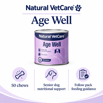 Natural VetCare Age Well infographic