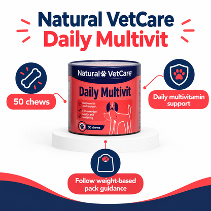 Natural VetCare Daily Multivit infographic