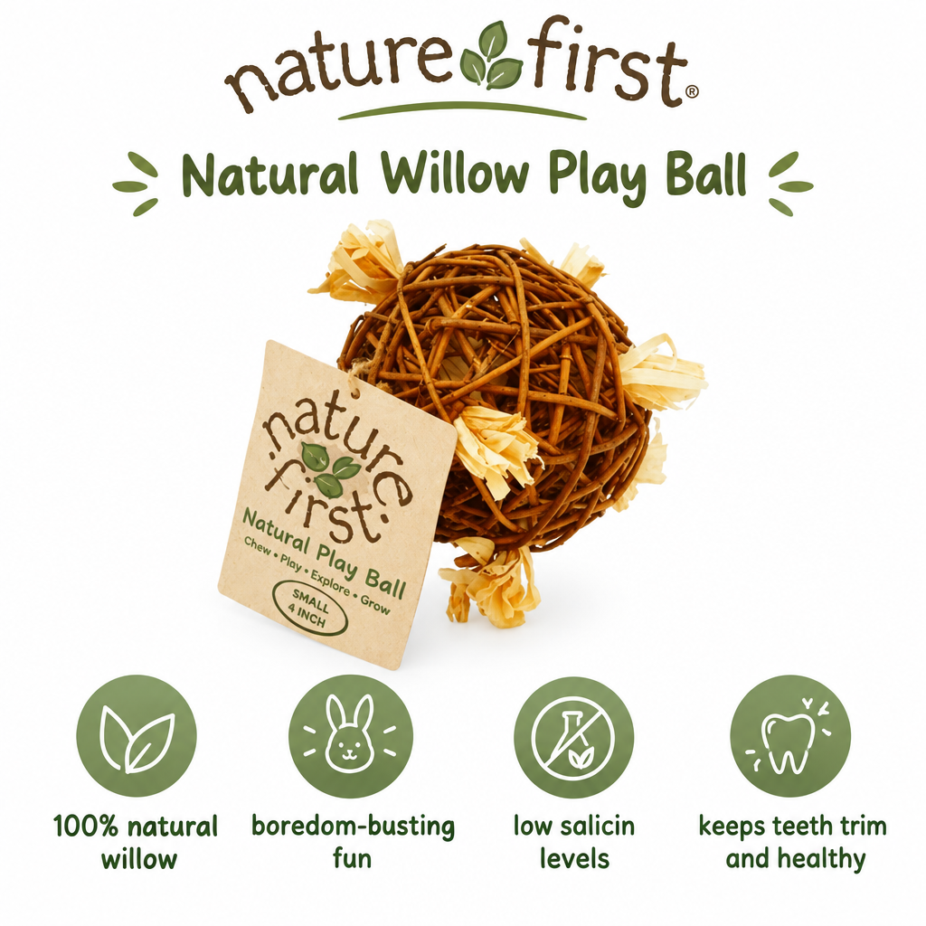 Nature First Natural Play Ball infographic