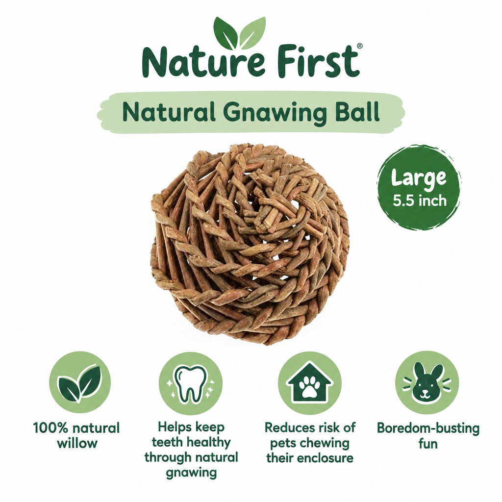 Nature First Willow Ball Large infographic