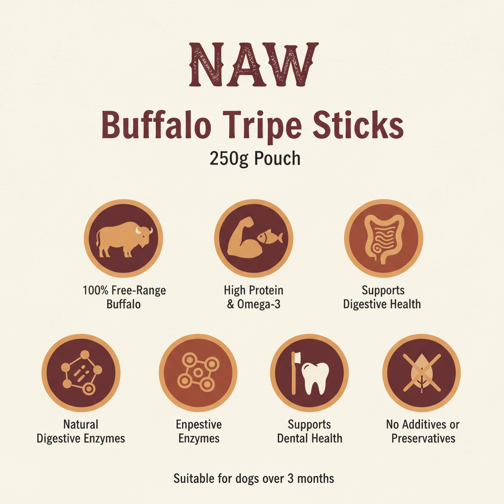 NAW Buffalo Tripe Infographic