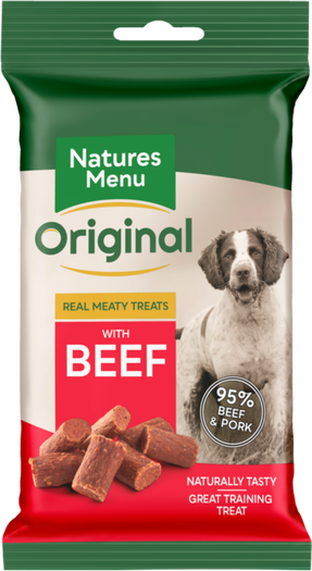 Natures Menu Original Dog Treats Beef 60g