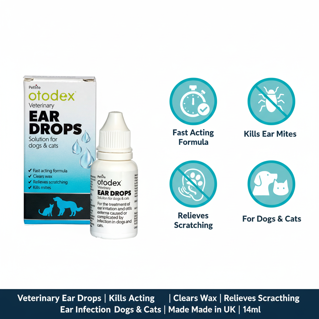 Otodex Ear Drops Infographic