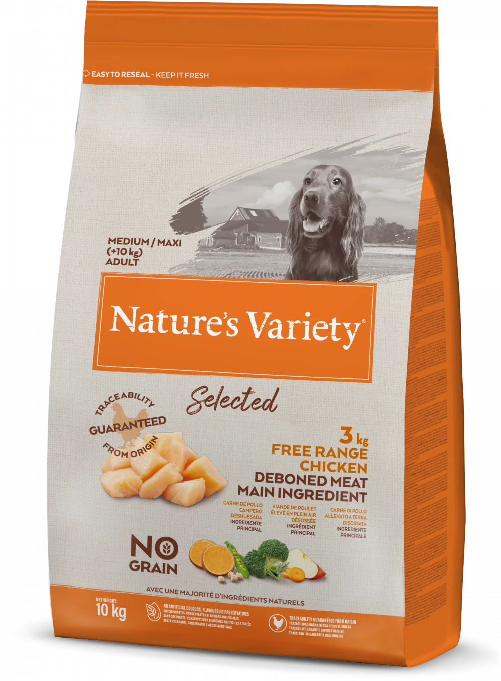Natures Variety Selected Dry Adult Dog Chicken 10kg