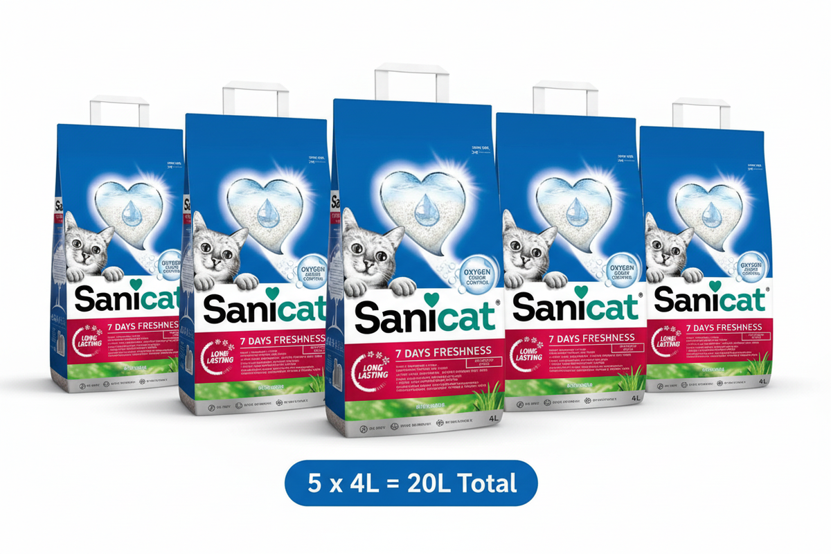 Sanicat 7 Days Freshness 5 x 4L