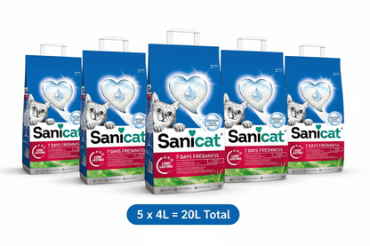 Sanicat 7 Days Freshness 5 x 4L