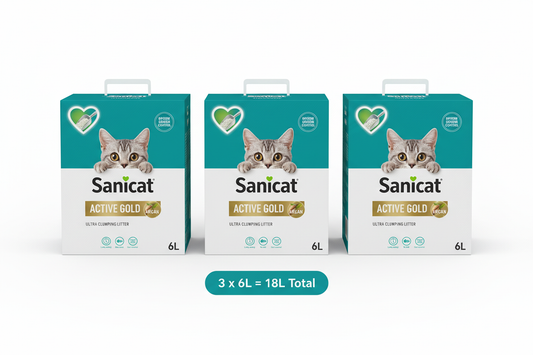 Sanicat Active Gold Argan 3 x 6L