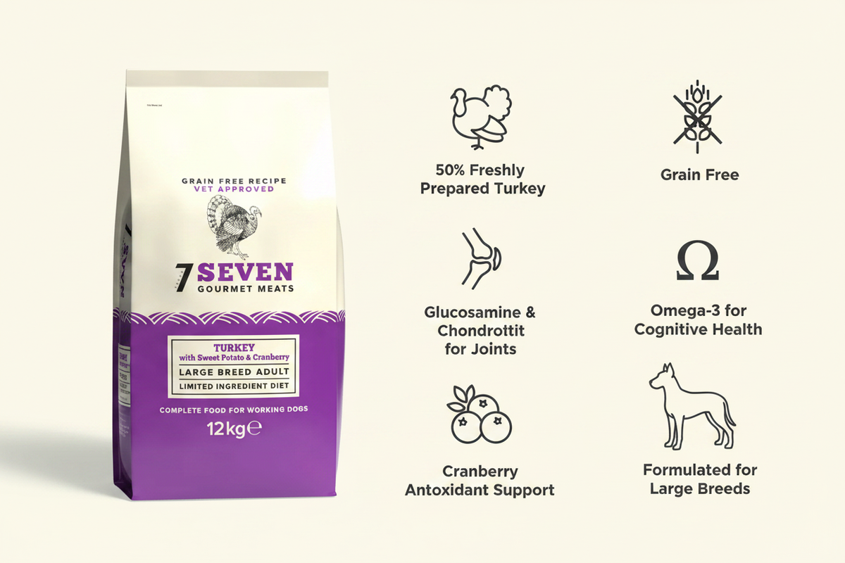 Seven Large Breed Turkey Infographic