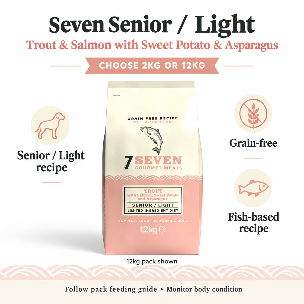 Seven Senior Light Trout and Salmon infographic
