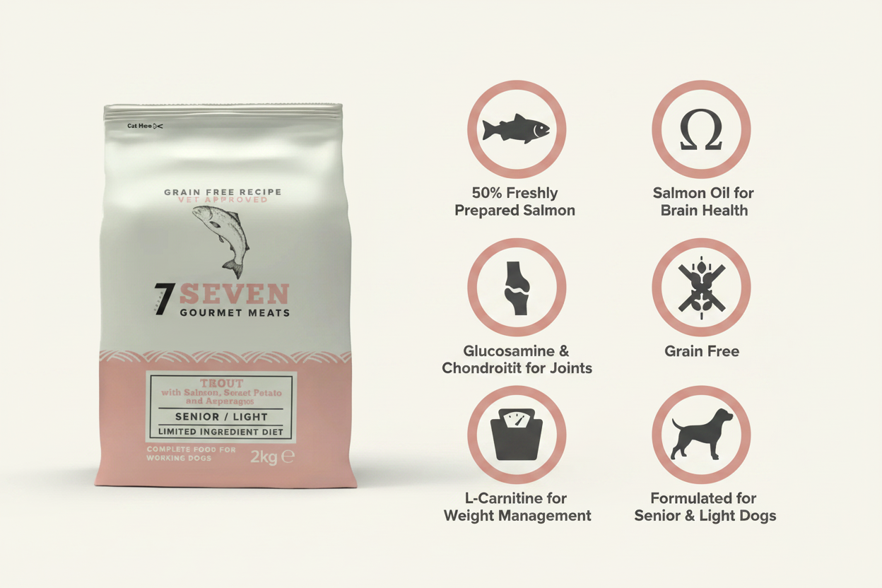 Seven Senior Trout & Salmon Infographic