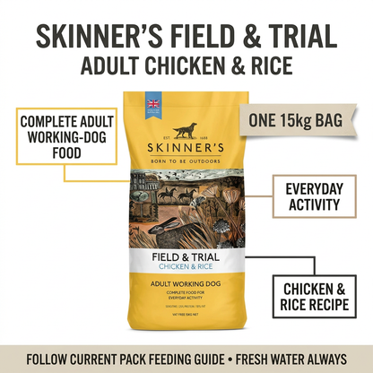 Skinner’s Field & Trial Chicken & Rice infographic