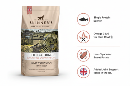 Skinners Grain Free Salmon Infographic