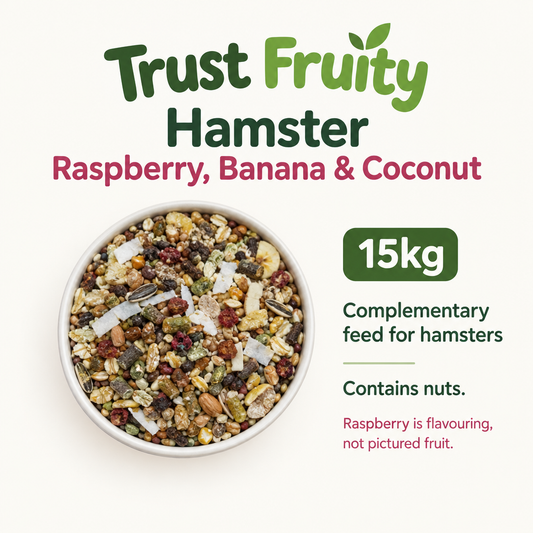 Trust Fruity Hamster 15kg infographic