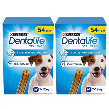 Two Dentalife Small packshots side by side