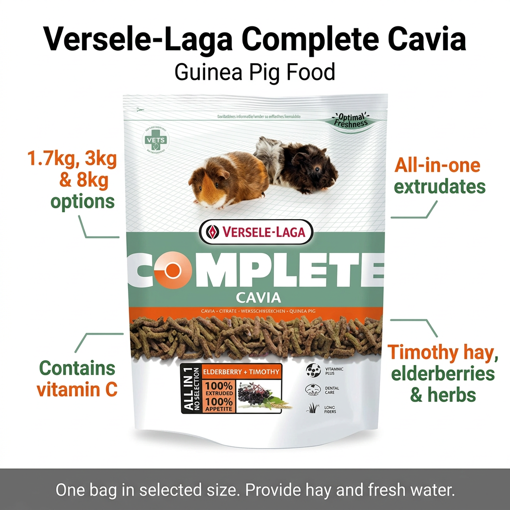 Versele-Laga Complete Cavia infographic