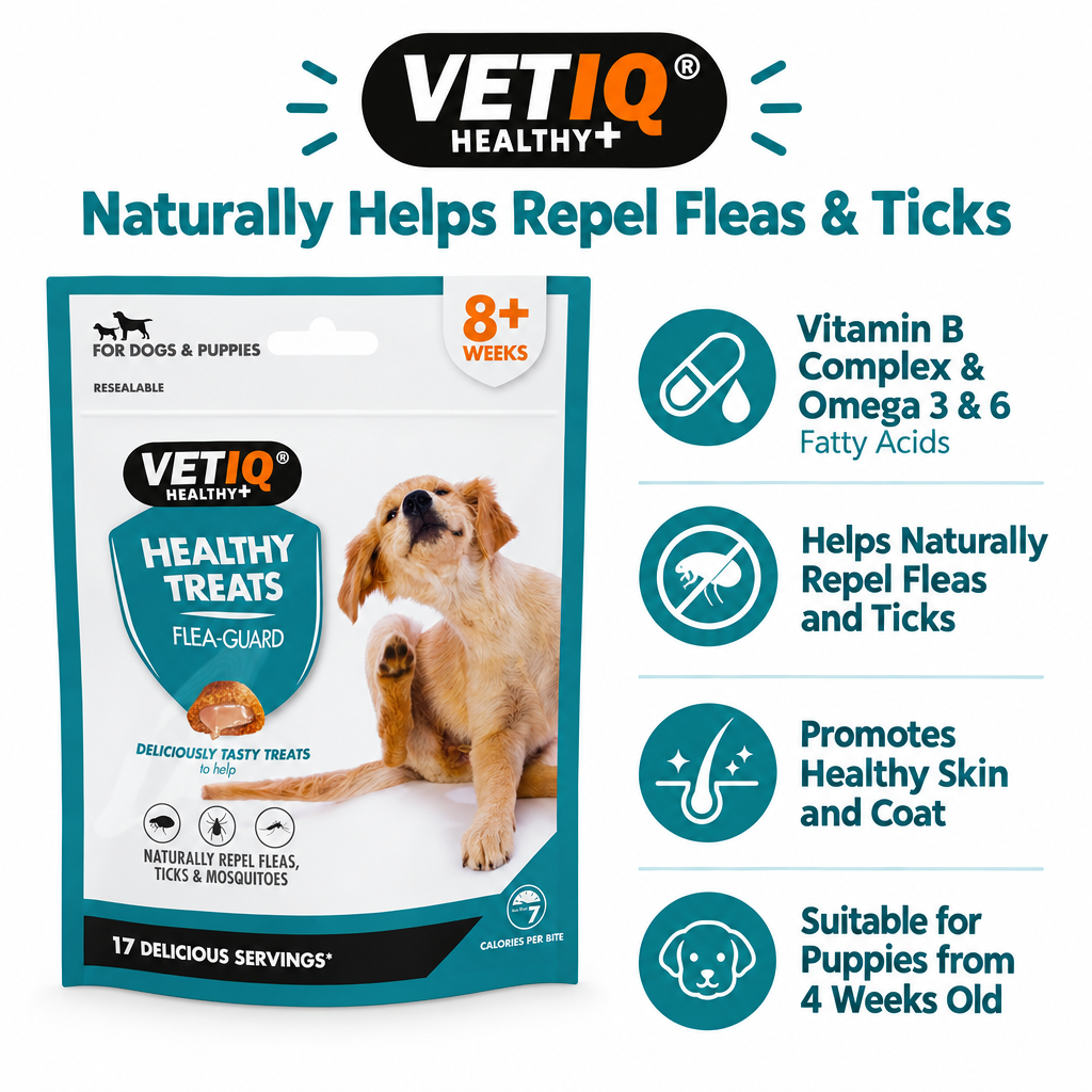 VETIQ Flea Guard infographic