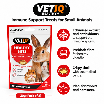 VETIQ Healthy Bites Immunity Care infographic