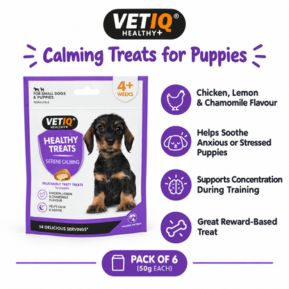 VETIQ Serene Calming for Puppies infographic