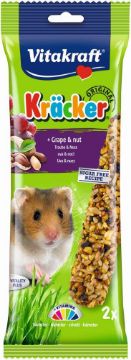 Vitakraft Hamster Grape & Nut Kracker 112g - Case of 5