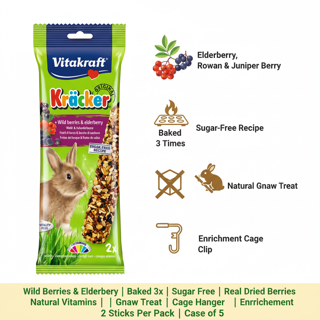 Vitakraft Wild Berries Kräcker Infographic