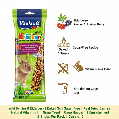 Vitakraft Wild Berries Kräcker Infographic