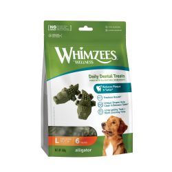 Whimzees by Wellness Daily Dental Alligators