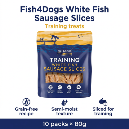 White Fish Sausage Slices infographic