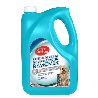 Simple Solution Patio & Deck Stain & Odour Remover 4 Litre