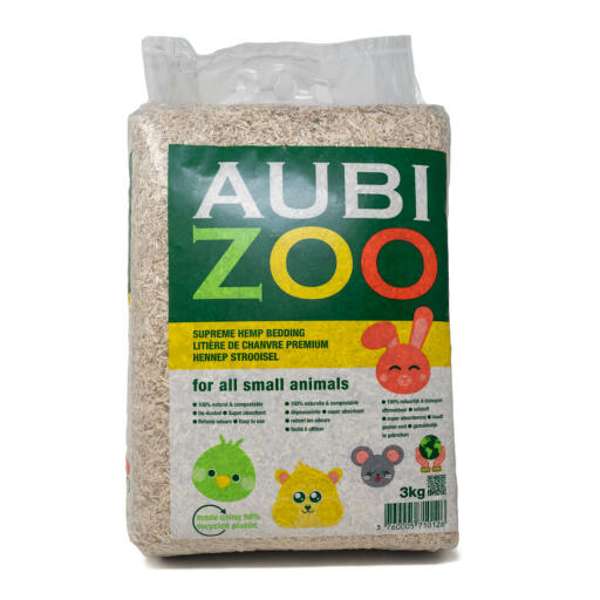 Aubi Zoo Hemp Bedding For Small Animals