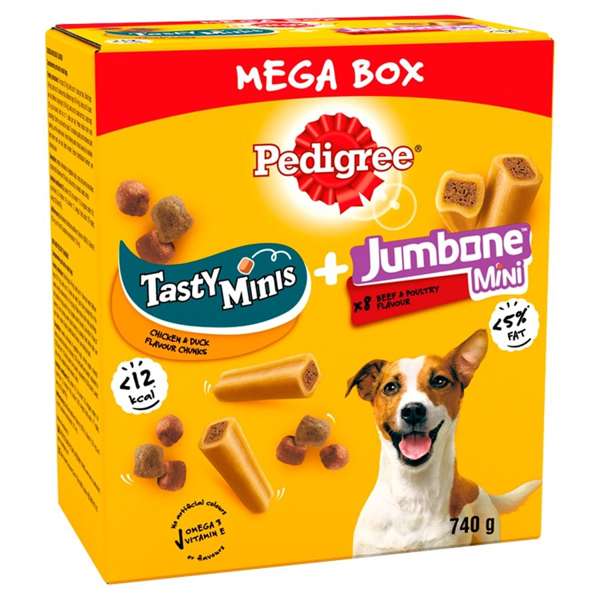 Pedigree Tasty Minis & Jumbone Small Mega Box