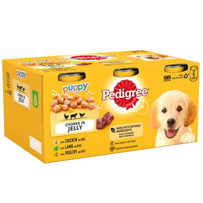 Pedigree Can In Jelly Puppy 6 x 400g - Pack of  4
