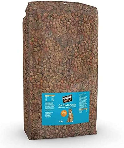 Extra Select Cat Crunch Fish Mix Salmon Tuna & Veg 10kg