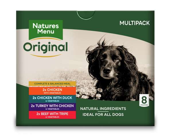 Natures Menu Adult Pouch Multipack Complete Dog Food 8 x 300g