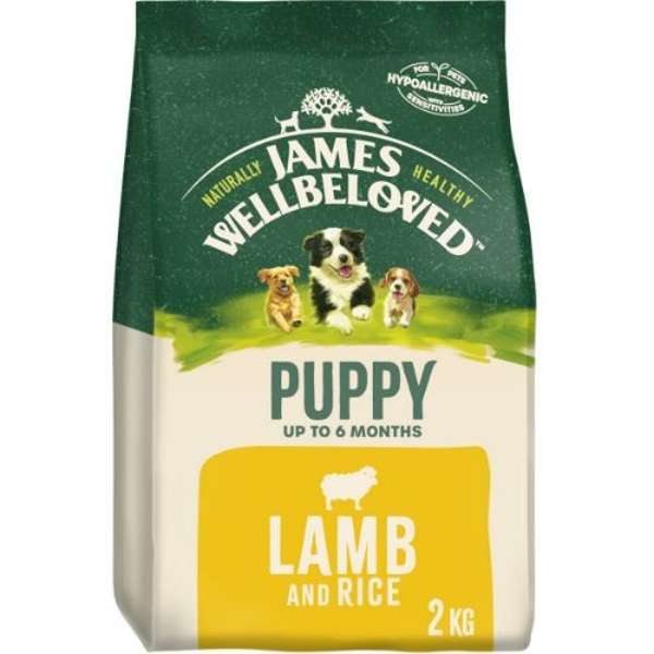 James Wellbeloved Lamb & Rice Puppy
