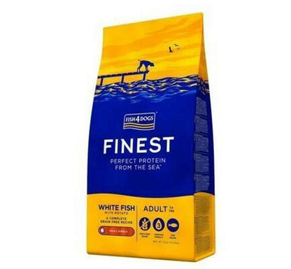 Fish4Dogs Finest Adult Whitefish Small Kibble