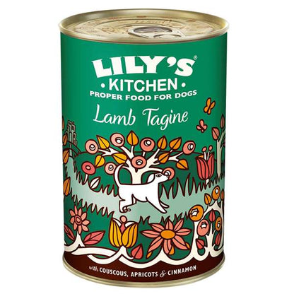 Lilys Kitchen Lamb Tagine Tin For Dogs 6 x 400g