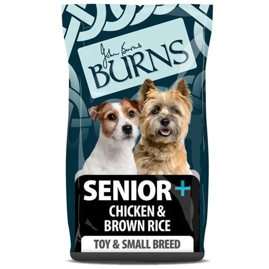Burns Senior Plus Chicken & Brown Rice Toy & Small Breed