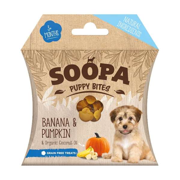 Soopa Banana & Pumpkin Puppy Bites