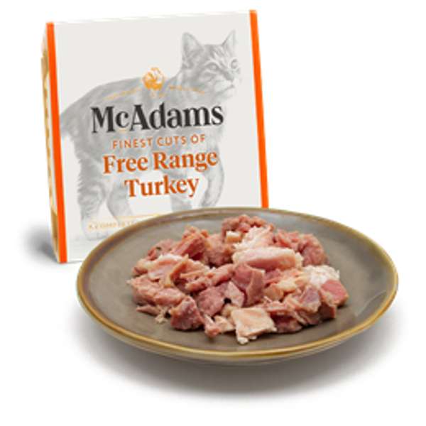 Mcadams Cat British Free Range Turkey 100g