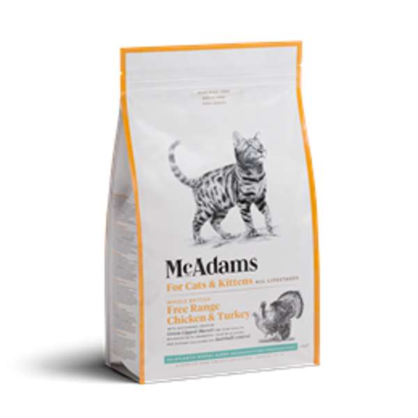 Mcadams Chicken & Turkey For Cats & Kittens 1.5kg